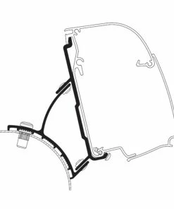 Thule Awning Bracket Adapter Kit For Omnistor 4200 Awning On VW T5 - T6