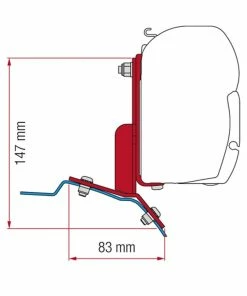 Fiamma Awning Bracket For Ford Transit Custom Campervans
