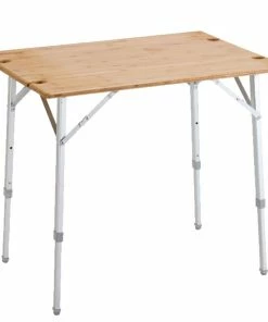 Vango Bamboo Folding Camp Table – 80cm