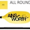 Ainsworth All Round ABS One Piece Alloy Straight Shaft Kayak Paddle 210cm 1 Ainsworth All Round ABS One Piece Alloy Straight Shaft Kayak Paddle 210cm -Camping Shop Store All round ABS paddle 64662.1575290815