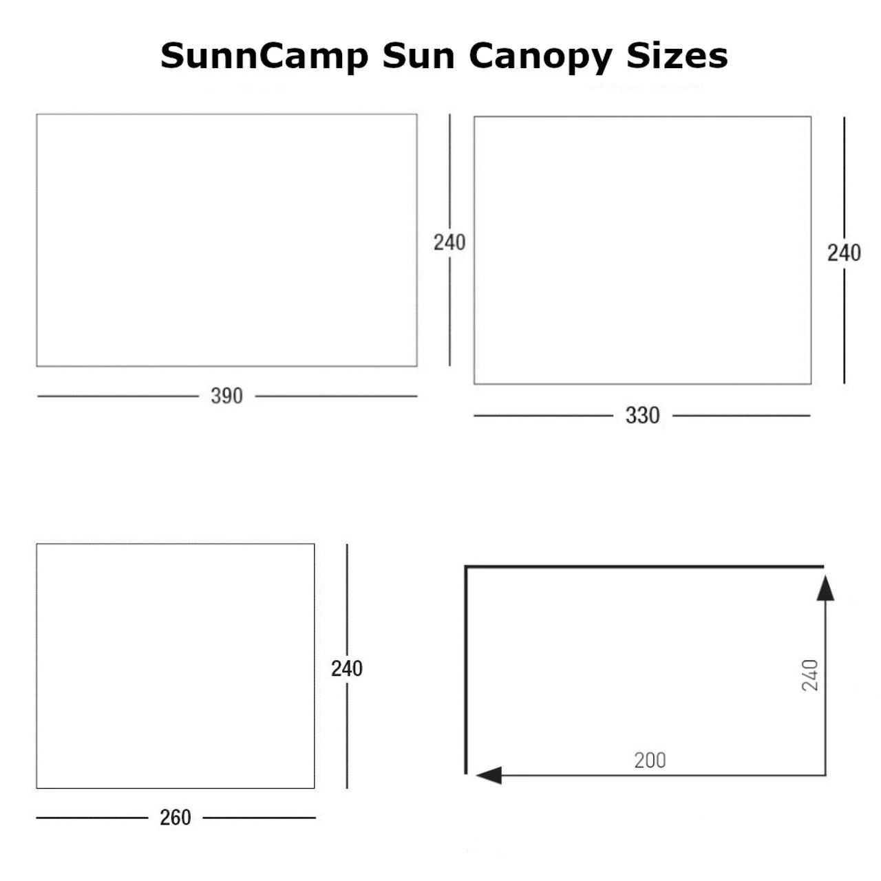 SunnCamp Swift Sun Canopy Caravan Porch 7 SunnCamp Swift Sun Canopy Caravan Porch - Image 5