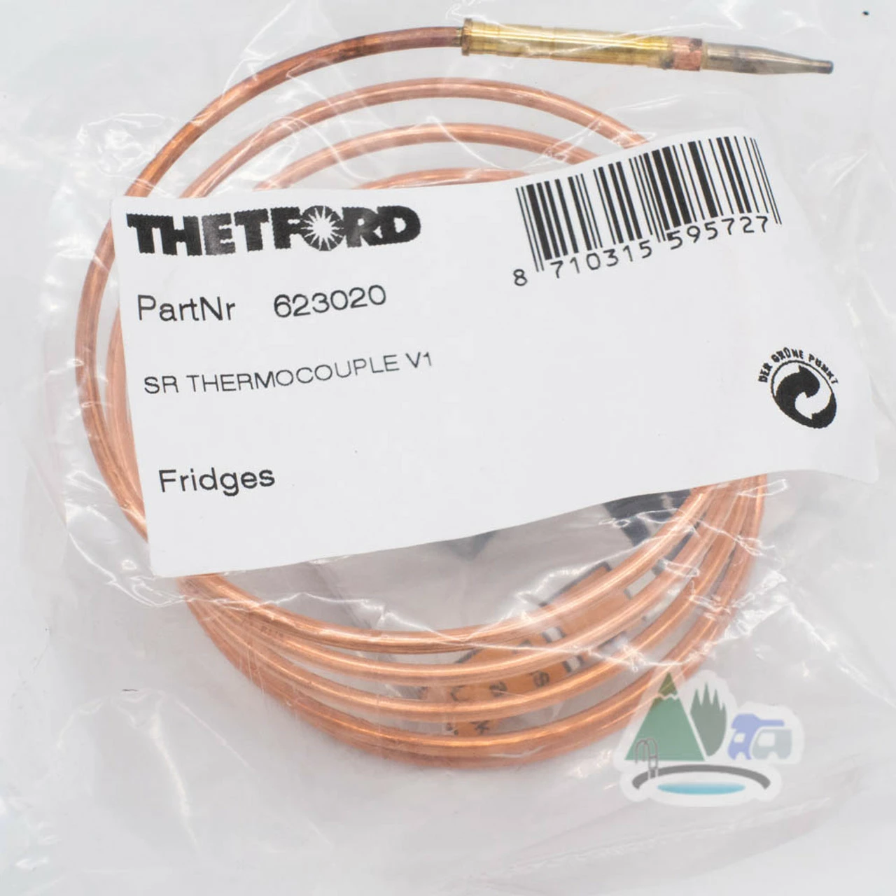 Thetford Spare - SR Fridge Burner Thermocouple V1 - 623020 3 Thetford Spare - SR Fridge Burner Thermocouple V1 - 623020