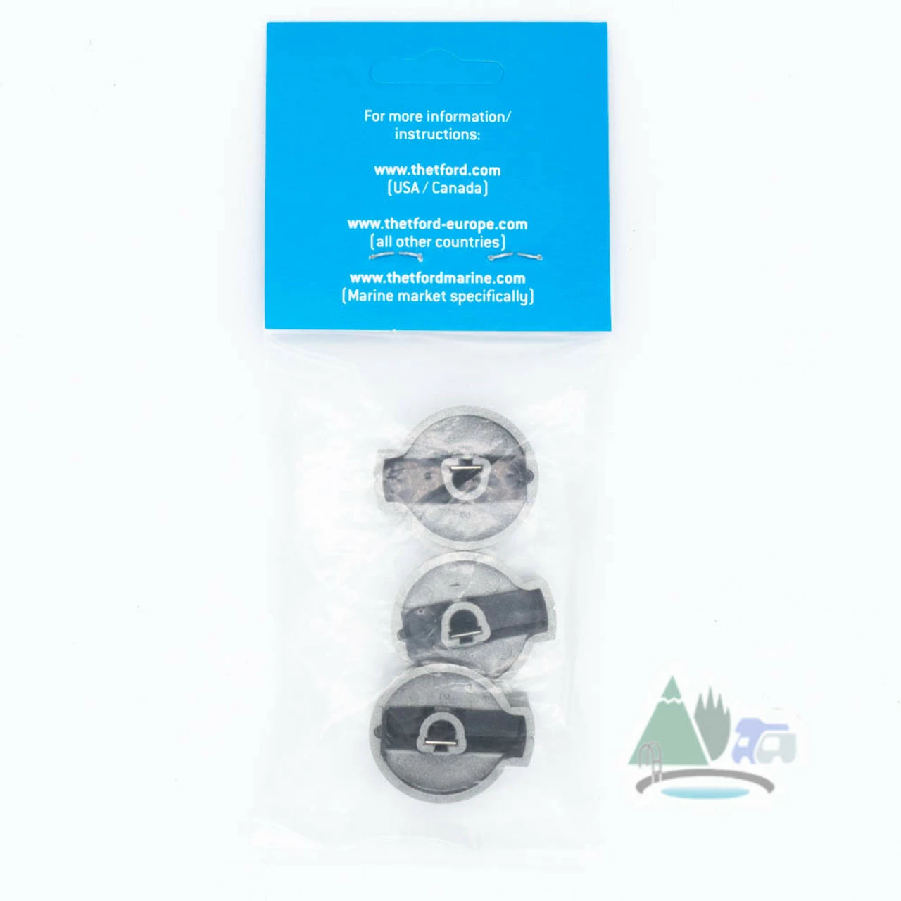 Thetford Spare - Cooker Knobs For Topline, Prima & Duplex - Matt Nickel 7 Thetford Spare - Cooker Knobs For Topline, Prima & Duplex - Matt Nickel - Image 5