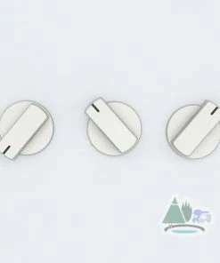 Thetford Spare - Cooker Knobs For Topline, Prima & Duplex - Matt Nickel