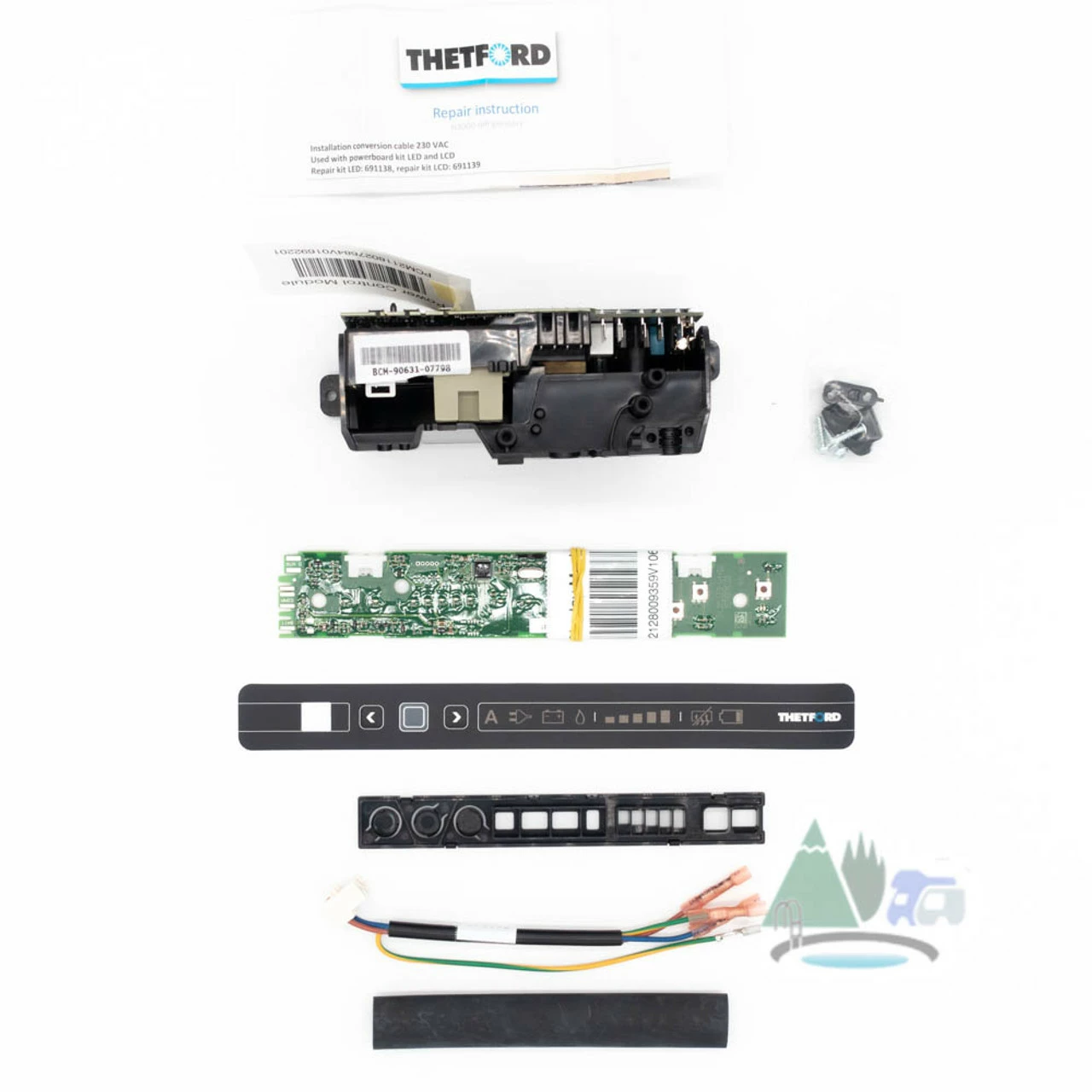 Thetford SR LED Kit For 3000 Series Fridges - Control Panel, Display And PCB Kit 10 Thetford SR LED Kit For 3000 Series Fridges - Control Panel, Display And PCB Kit - Image 8