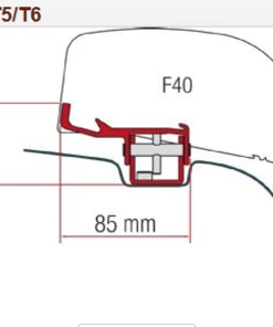 Fiamma F40 VAN Compact Campervan Awning 29 Fiamma F40 VAN Compact Campervan Awning -Camping Shop Store F40 Adapter 84929.1621348442