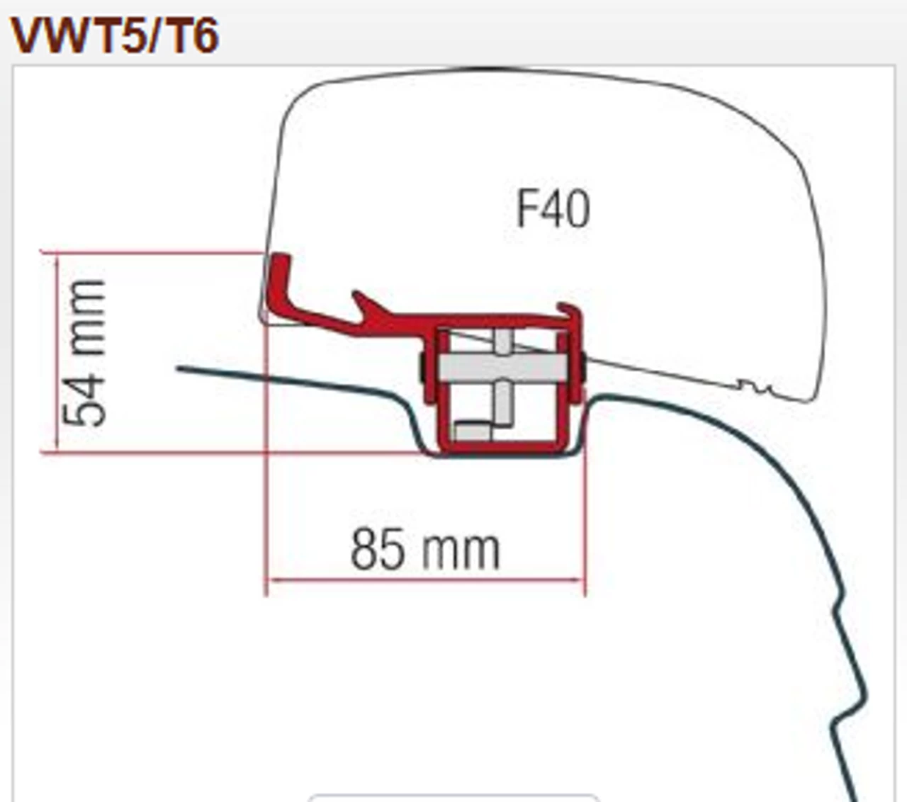 Fiamma F40 VAN Compact Campervan Awning 15 Fiamma F40 VAN Compact Campervan Awning - Image 13