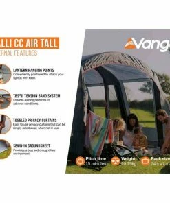Vango Galli CC Air Campervan Motorhome Drive Away Awning -Camping Shop Store Vango galli cc tall awning internal features 37321.1669219984