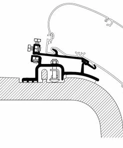 Thule Awning Bracket For Omnistor 6200/6300 - Ducato/Jumper/Boxer (1994-2006)
