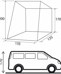 Brunner Pilote Tailgate Tent For VW Caddy -Camping Shop Store brunner pilote tailgate tent dimensions 57248.1657535519