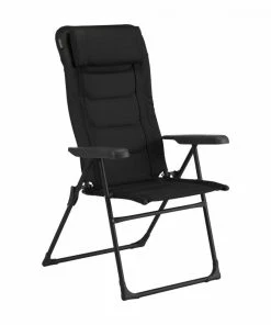 Vango Hampton DLX Deluxe Reclining Camping Chair In Grey