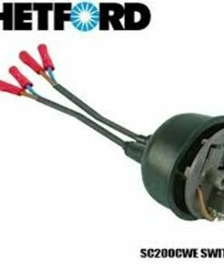 Thetford Electric Flush Switch Spare For C200 CWE Toilet - Caravan Or Motorhome Spare