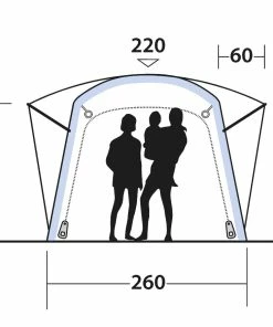 Outwell Bremburg Air Campervan Drive Away Awning -Camping Shop Store outwell bremburg air height 66466.1634119981