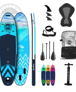 Fatstick Pure Art 10'6 SUP Inflatable Paddle Board Full Kit