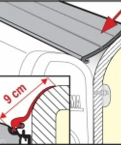 Fiamma Awning Rain Guard 9 Fiamma Awning Rain Guard -Camping Shop Store rain guard l 34720.1363102982