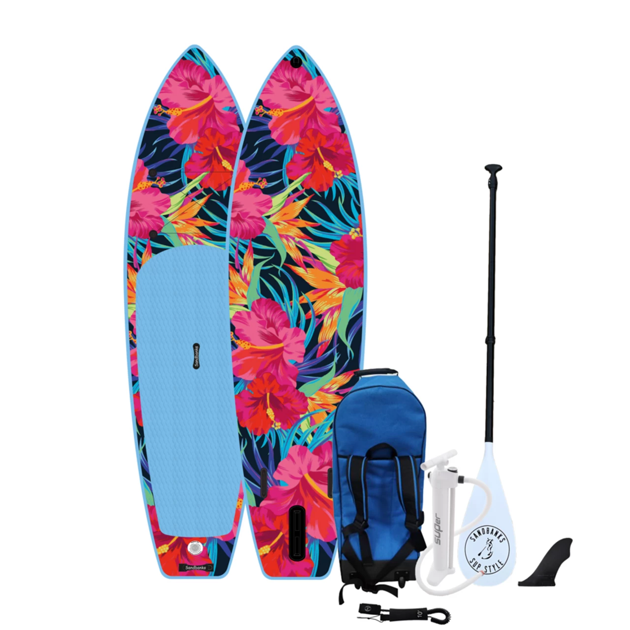 Sandbanks SUP Style Sandbanks Ultimate Art Paddle Board Package - Hawaii 3 Sandbanks SUP Style Sandbanks Ultimate Art Paddle Board Package - Hawaii