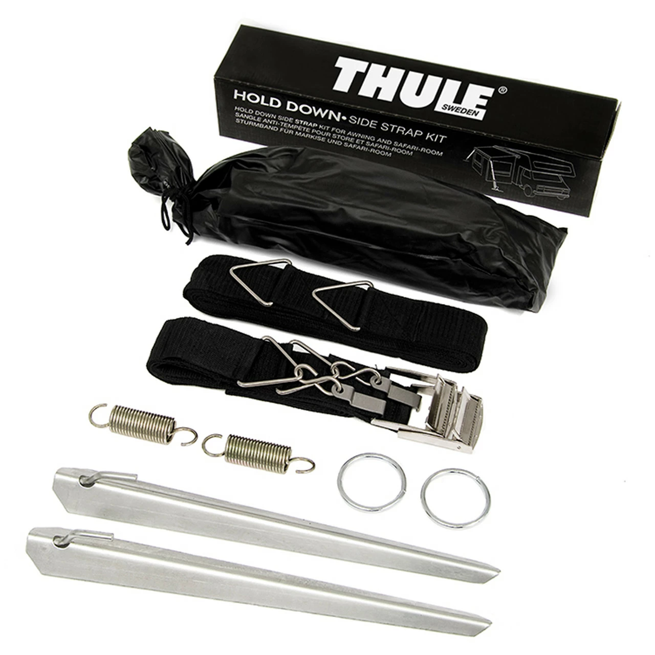 Thule Side Strap Awning Tie Down Kit 3 Thule Side Strap Awning Tie Down Kit
