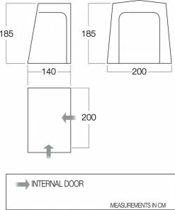 Vango Bedroom Inner Tent BR004 For Magra Tolga 9 Vango Bedroom Inner Tent BR004 For Magra Tolga -Camping Shop Store vango sports awning bedroom magra tolga 87087.1674485207