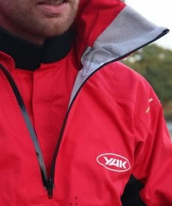 YAK Apollo Touring Cag - Waterproof Kayak And Canoe Jacket -Camping Shop Store yak apollo detail red 14307.1576751470